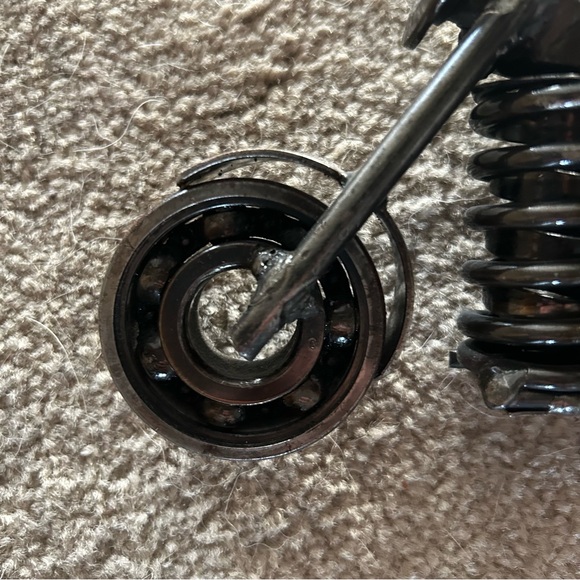 Scrap metal Motorcycle Art - Very Cool & Unique Piece - Picture 12 of 17